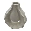 Grey-gold textured creative ceramic vase, large tea vase, acrylic decorative vase 110615568 Item Picture